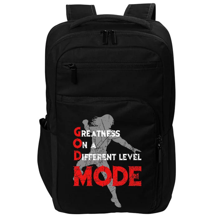 Greatness On A Different Level Mode Impact Tech Backpack