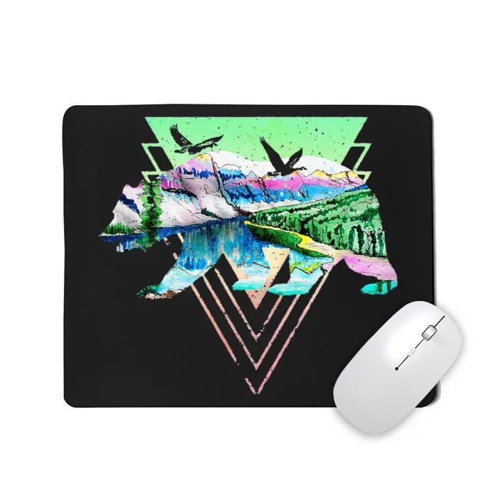 Great Outdoors Adventure Bear Mousepad