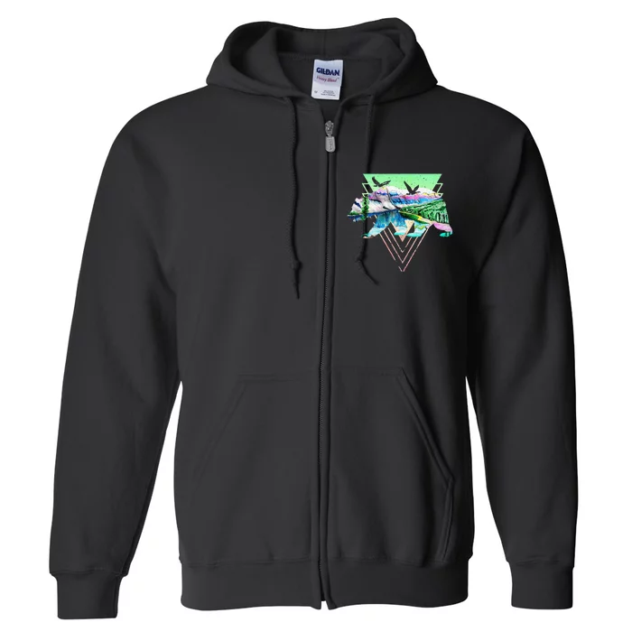 Great Outdoors Adventure Bear Full Zip Hoodie