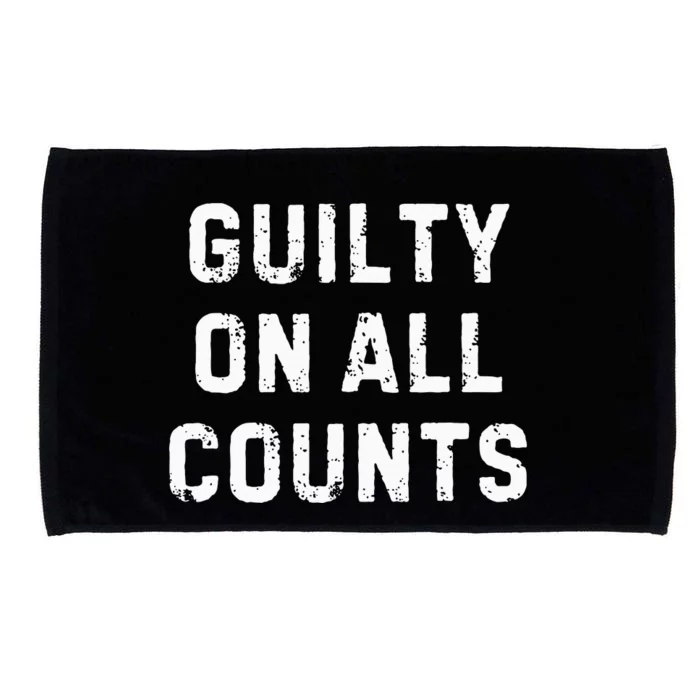 Guilty On All Counts Microfiber Hand Towel