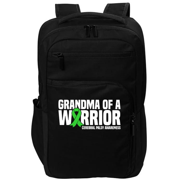 Grandma Of A Warrior Cerebral Palsy Awareness Gift Impact Tech Backpack