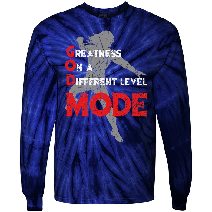 Greatness On A Different Level Mode Tie-Dye Long Sleeve Shirt