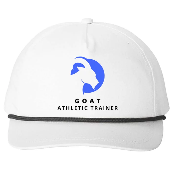 Greatest Of All Time Athletic Trainer Snapback Five-Panel Rope Hat