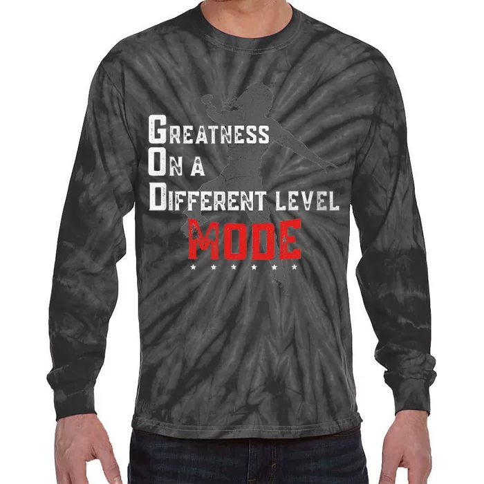 Greatness On A Different Level Mode Tie-Dye Long Sleeve Shirt