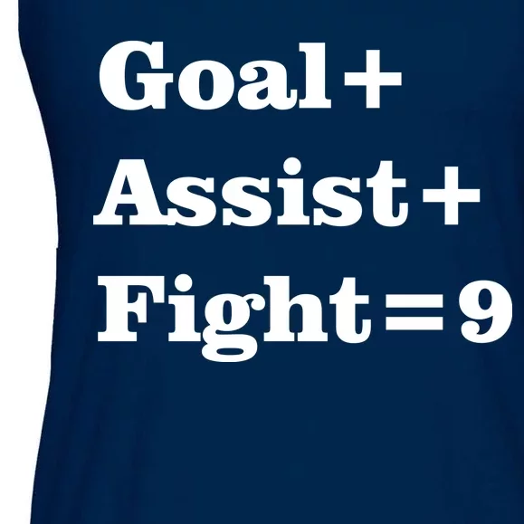 Goal Assist Fight Ladies Essential Flowy Tank