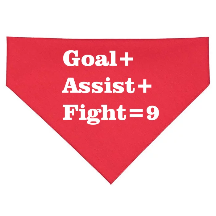 Goal Assist Fight USA-Made Doggie Bandana