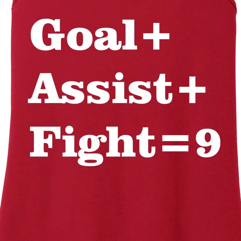 Goal Assist Fight Ladies Essential Tank