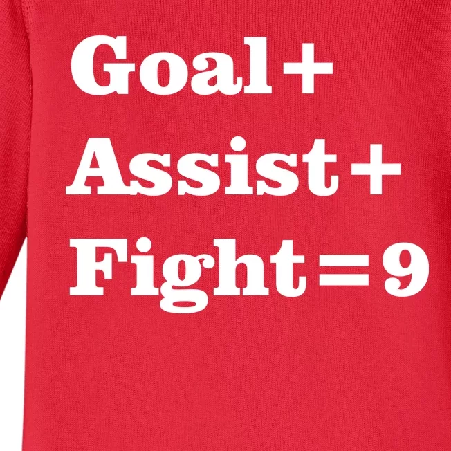 Goal Assist Fight Baby Long Sleeve Bodysuit