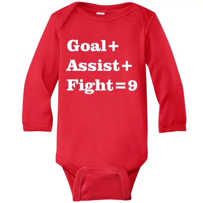 Goal Assist Fight Baby Long Sleeve Bodysuit