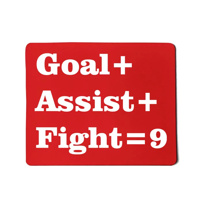 Goal Assist Fight Mousepad