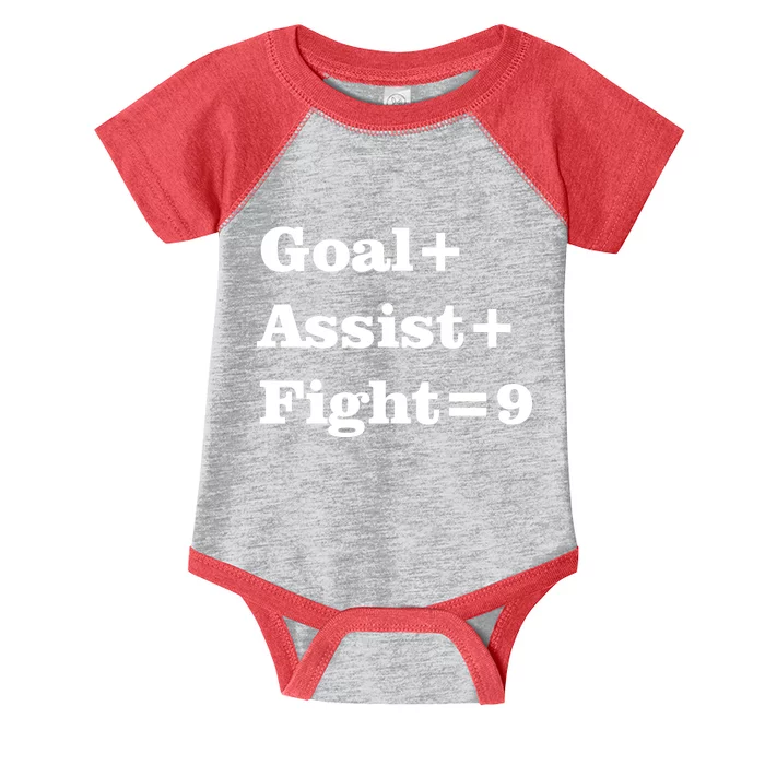 Goal Assist Fight Infant Baby Jersey Bodysuit