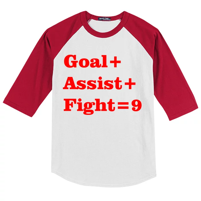 Goal Assist Fight Kids Colorblock Raglan Jersey