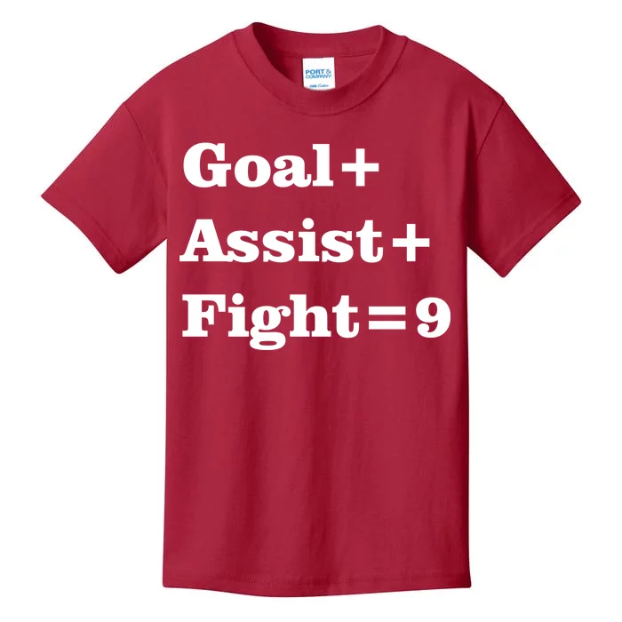 Goal Assist Fight Kids T-Shirt