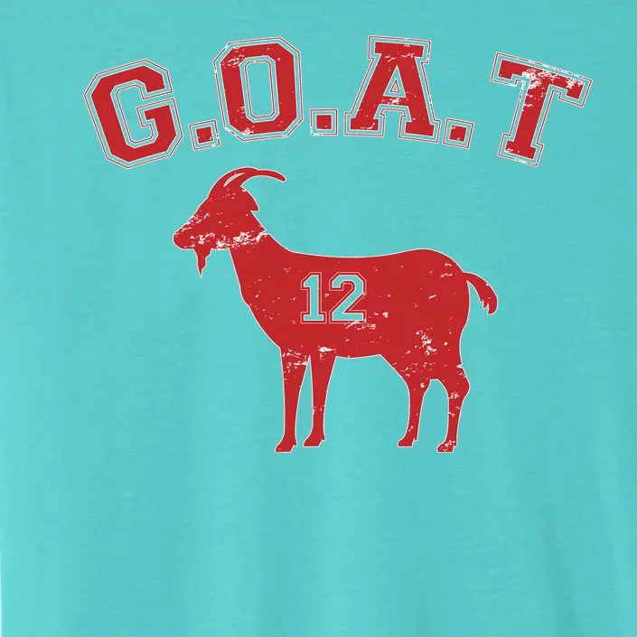 Goat 12 New England Football Fan ChromaSoft Performance T-Shirt