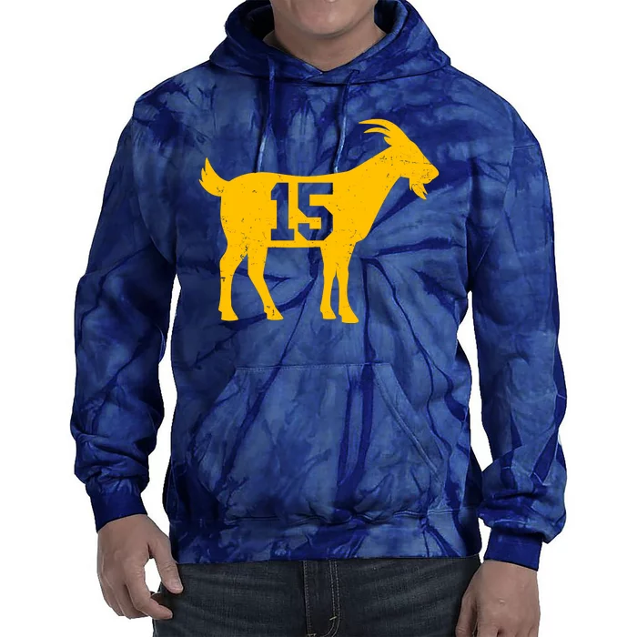 GOAT 15 Kansas City KC Football Tie Dye Hoodie