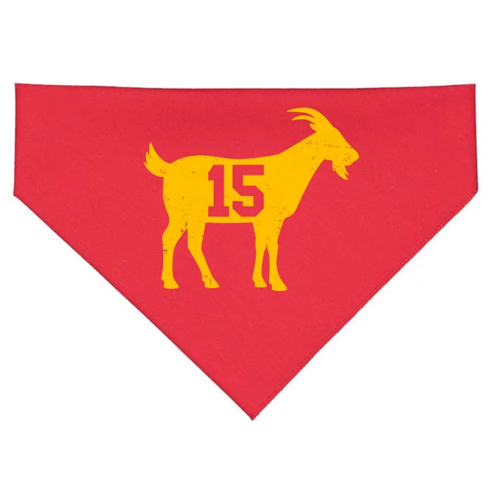 GOAT 15 Kansas City KC Football USA-Made Doggie Bandana