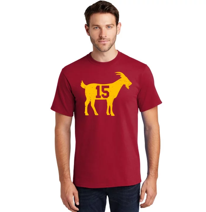 GOAT 15 Kansas City KC Football Tall T-Shirt