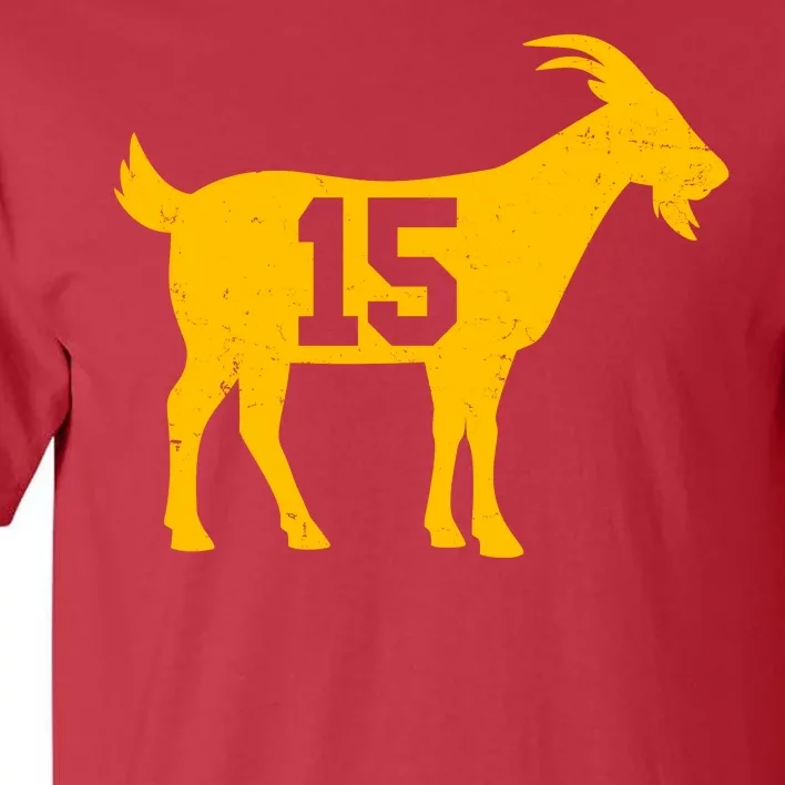 GOAT 15 Kansas City KC Football Tall T-Shirt