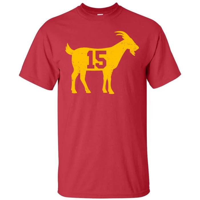 GOAT 15 Kansas City KC Football Tall T-Shirt