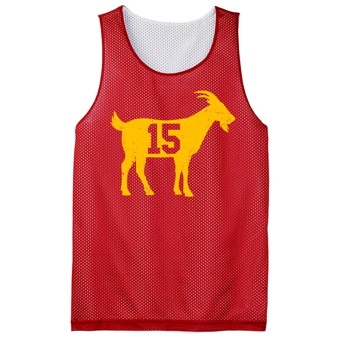 GOAT 15 Kansas City KC Football Mesh Reversible Basketball Jersey Tank