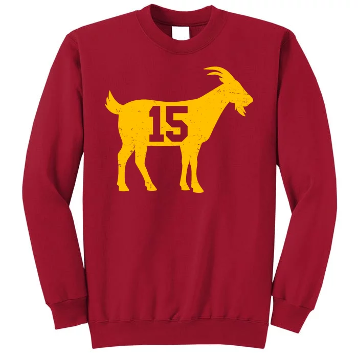 GOAT 15 Kansas City KC Football Tall Sweatshirt