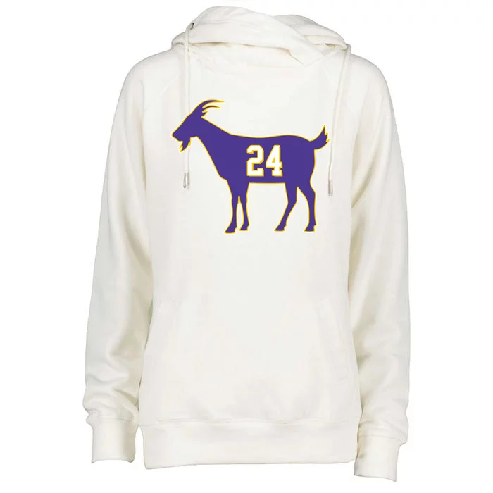 GOAT 24 Kobe Womens Funnel Neck Pullover Hood