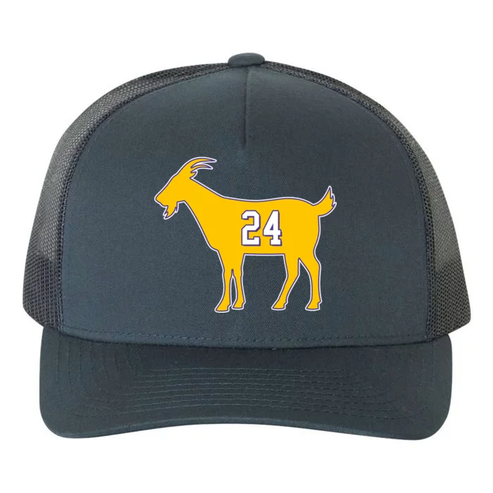 GOAT 24 Kobe Yupoong Adult 5-Panel Trucker Hat