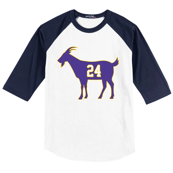 GOAT 24 Kobe Baseball Sleeve Shirt