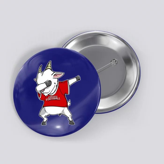 GOAT Dabbing Fantasy Football Champion Button