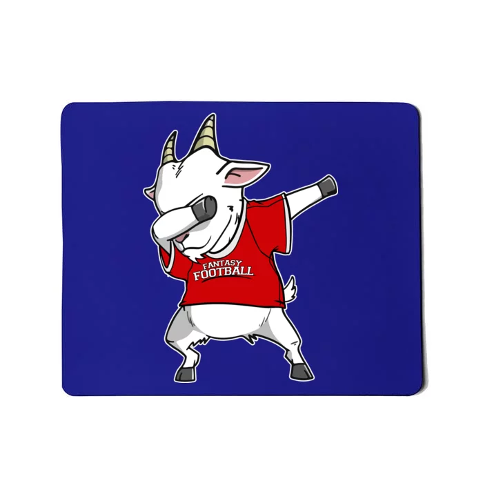 GOAT Dabbing Fantasy Football Champion Mousepad