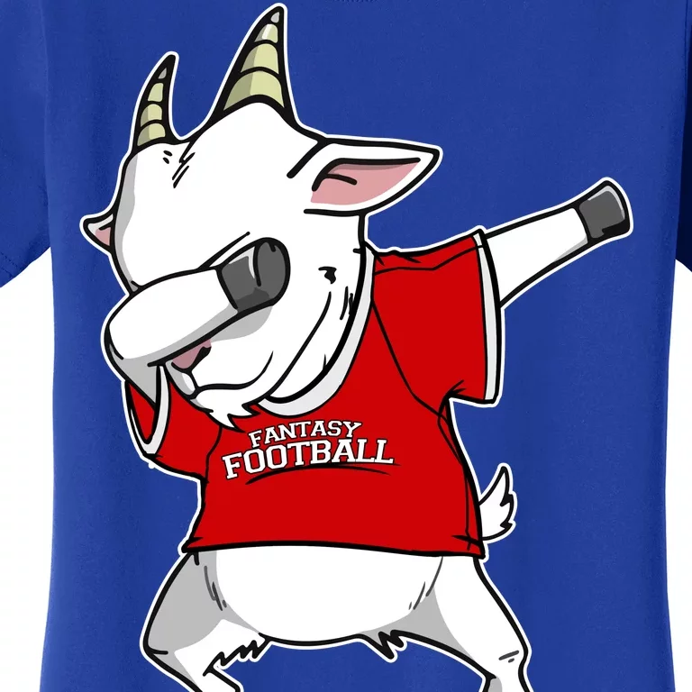 GOAT Dabbing Fantasy Football Champion Women's T-Shirt