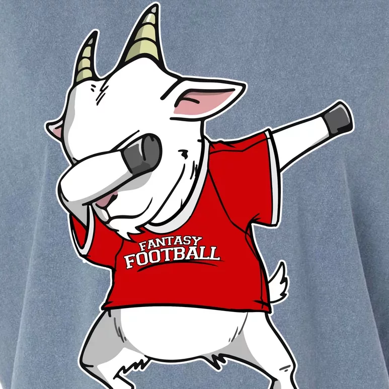 GOAT Dabbing Fantasy Football Champion Garment-Dyed Women's Muscle Tee