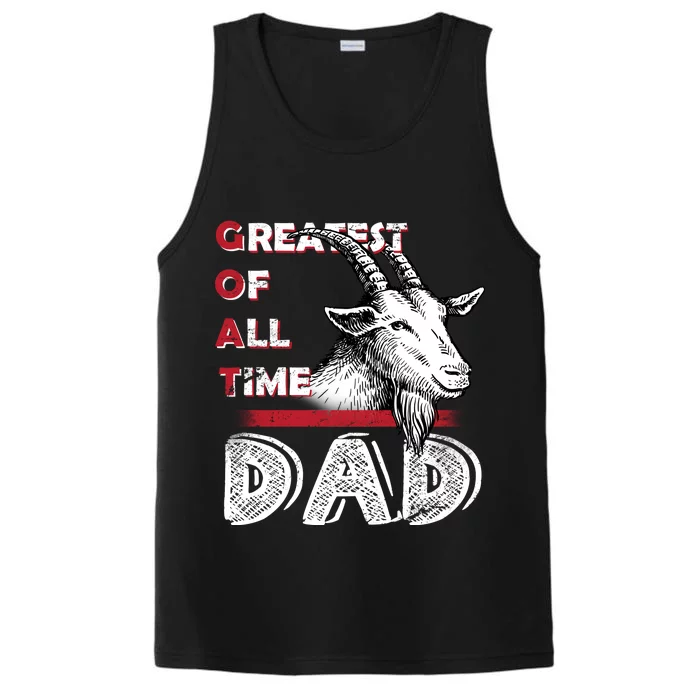 Goat Dad Performance Tank