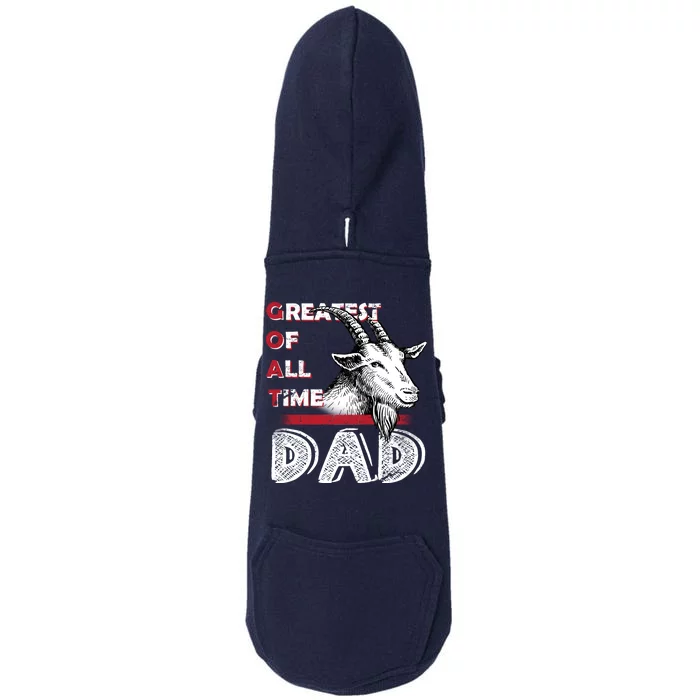 Goat Dad Doggie 3-End Fleece Hoodie