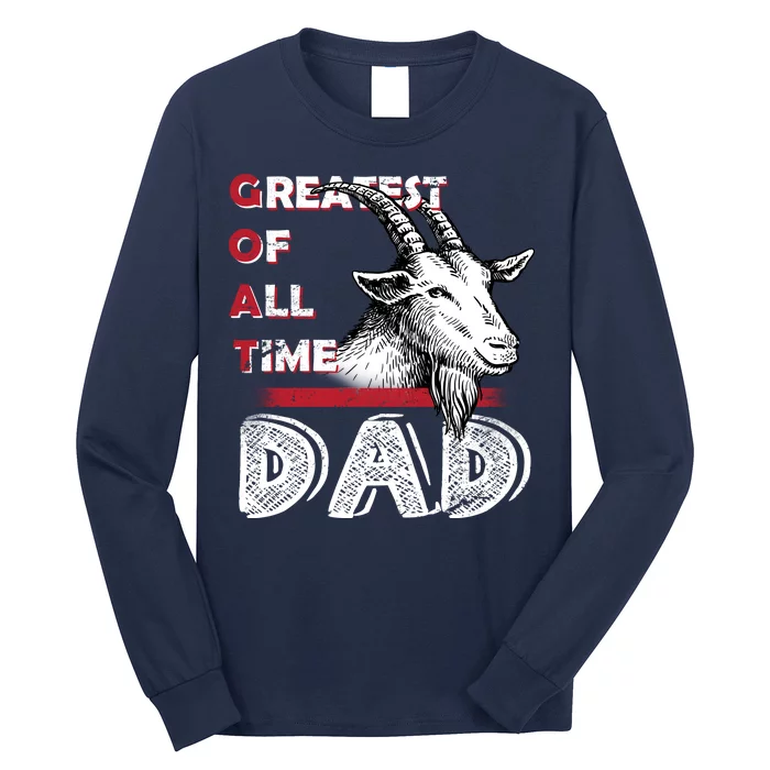 Goat Dad Long Sleeve Shirt