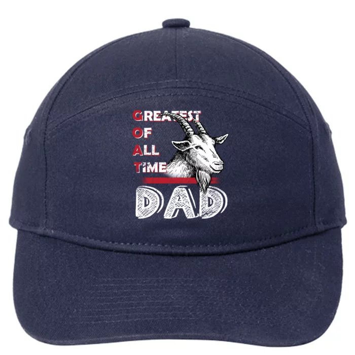 Goat Dad 7-Panel Snapback Hat