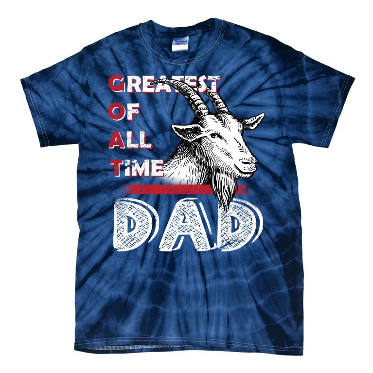 Goat Dad Tie-Dye T-Shirt