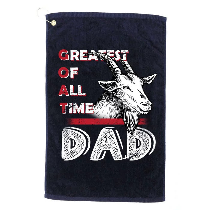 Goat Dad Platinum Collection Golf Towel