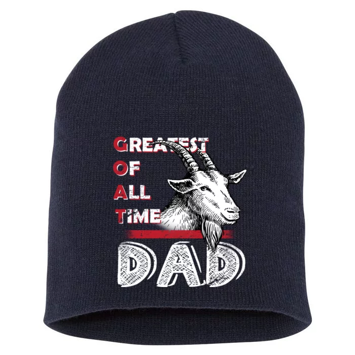 Goat Dad Short Acrylic Beanie