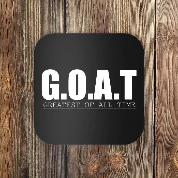 Goat Great Of All Time Coaster