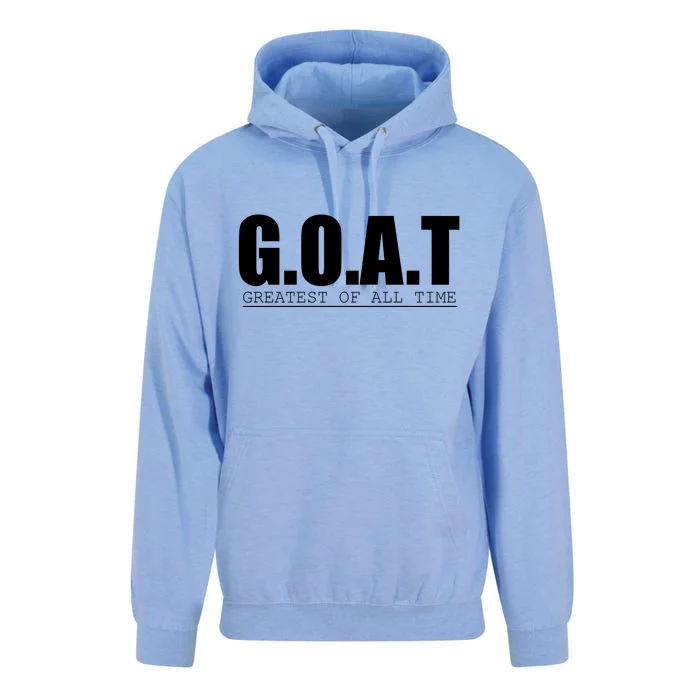 Goat Great Of All Time Unisex Surf Hoodie