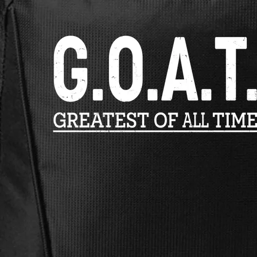 GOAT Greatest Of All Time City Backpack