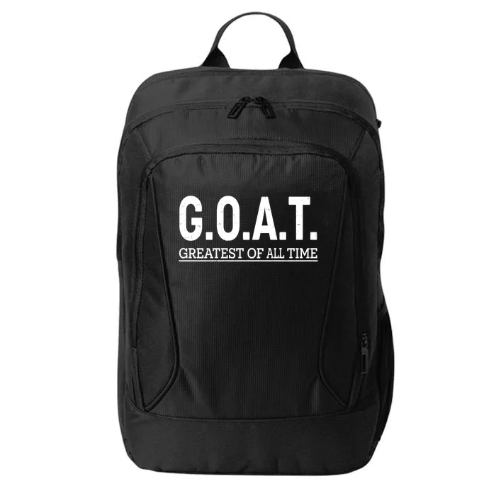 GOAT Greatest Of All Time City Backpack