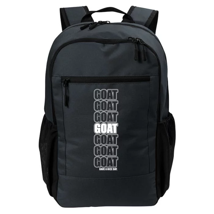 GOAT Have A Nice Day Pattern Daily Commute Backpack