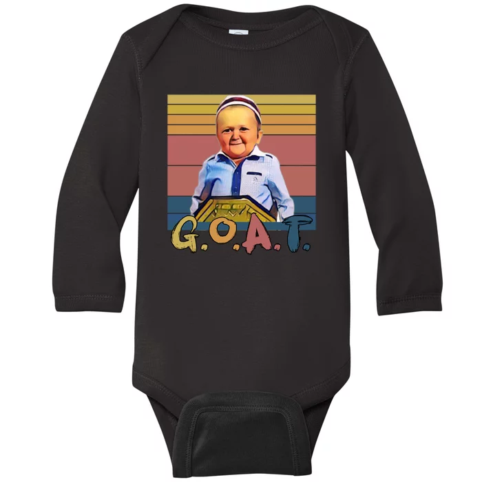 GOAT Mini Khabib Fight Baby Long Sleeve Bodysuit