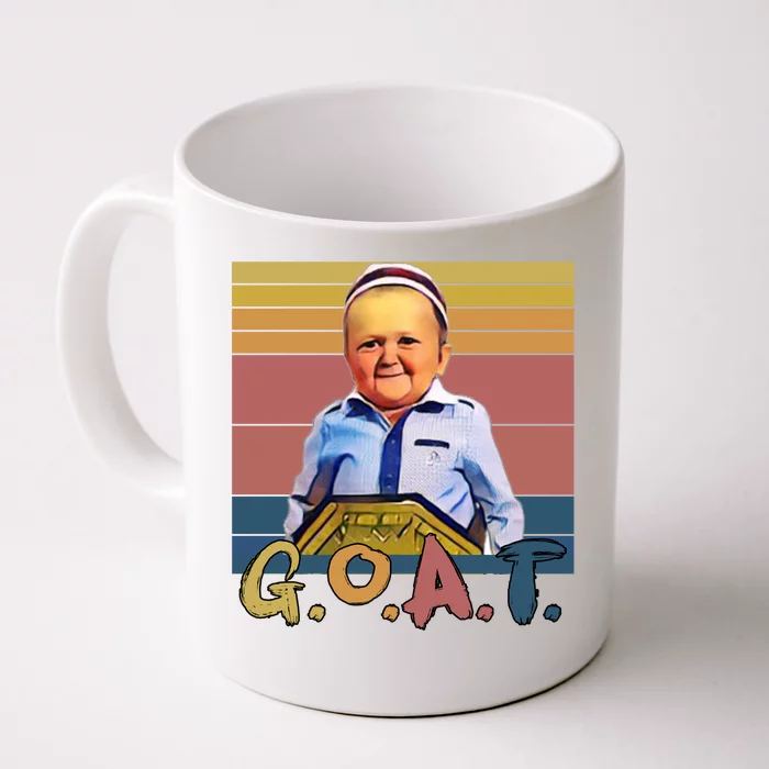 GOAT Mini Khabib Fight Front & Back Coffee Mug