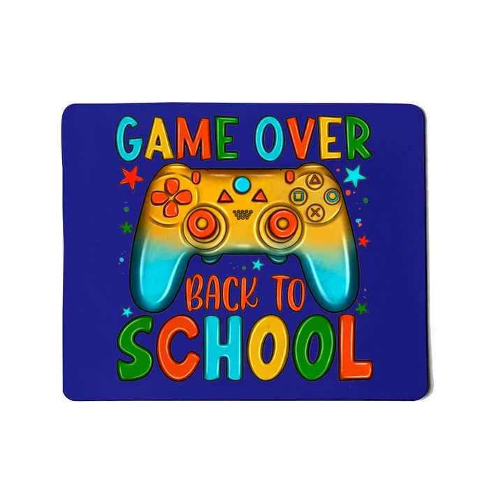 Game Over Back To School Gift Mousepad