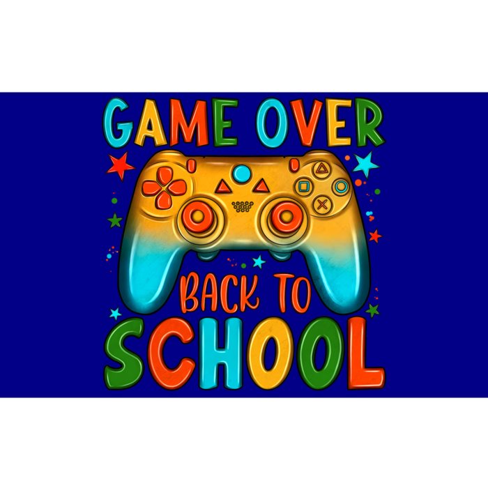 Game Over Back To School Funny Student Controller Teacher Cool Gift Bumper Sticker