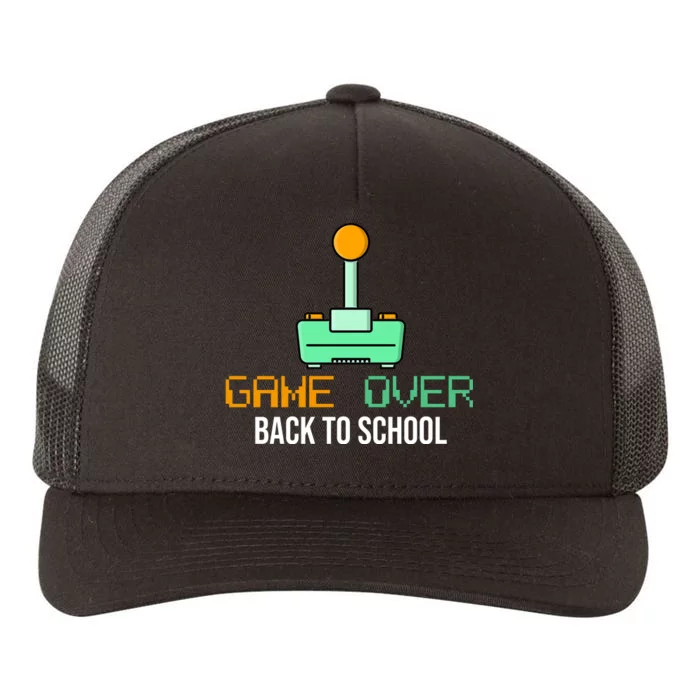 Game Over Back To School Gaming Yupoong Adult 5-Panel Trucker Hat