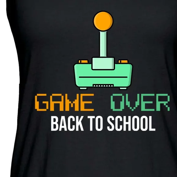 Game Over Back To School Gaming Ladies Essential Flowy Tank